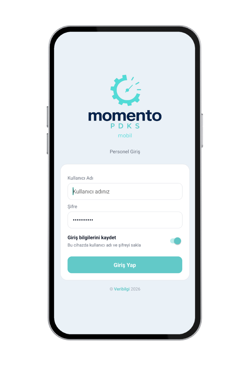 Momento PDKS Mobil ekran görüntüsü