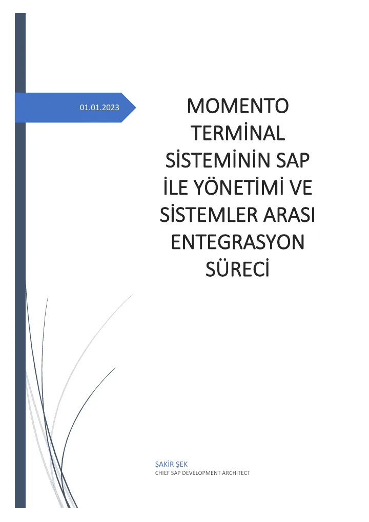 PDF Önizleme: Momento – SAP ile yönetimi